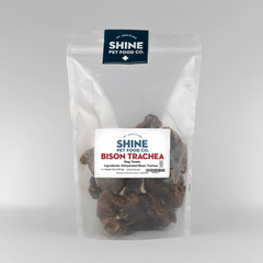 Single-ingredient trachea dog treats packed with natural glucosamine & chondroitin for joint + dental health