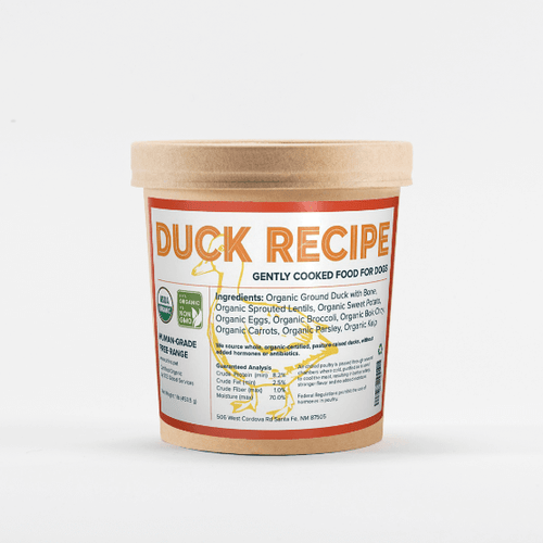 Gently cooked duck