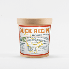 Gently cooked duck