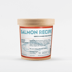 Gently cooked salmon recipe