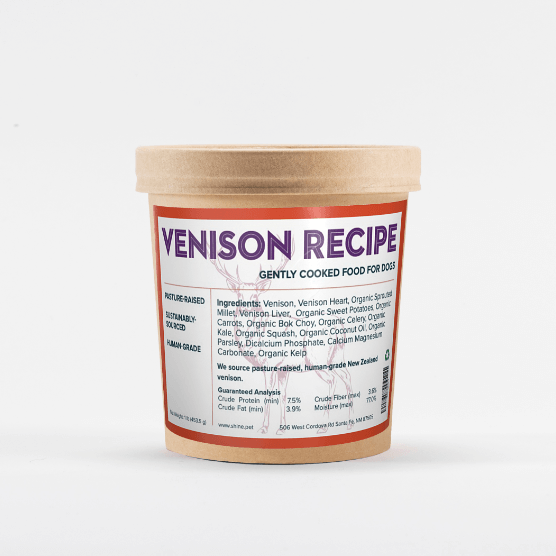 Gently cooked venison recipe