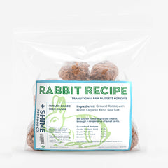 Frozen Raw Transitional Rabbit Recipe