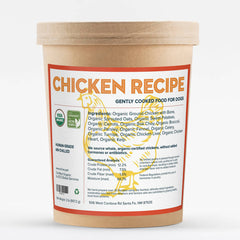 Gently cooked chicken