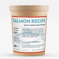 Gently cooked salmon recipe