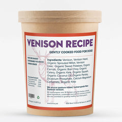 Gently cooked venison recipe