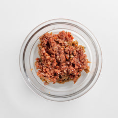 Raw rabbit for cats