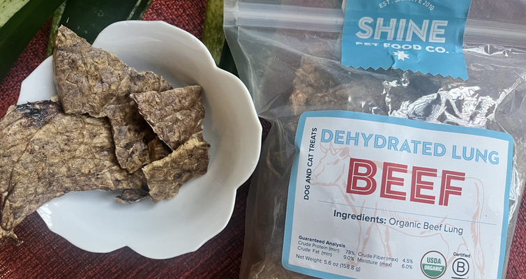 organic single source dehydrated lung treats!