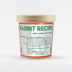 Gently Cooked Rabbit Recipe | Hypoallergenic Dog Food for Sensitive Dogs