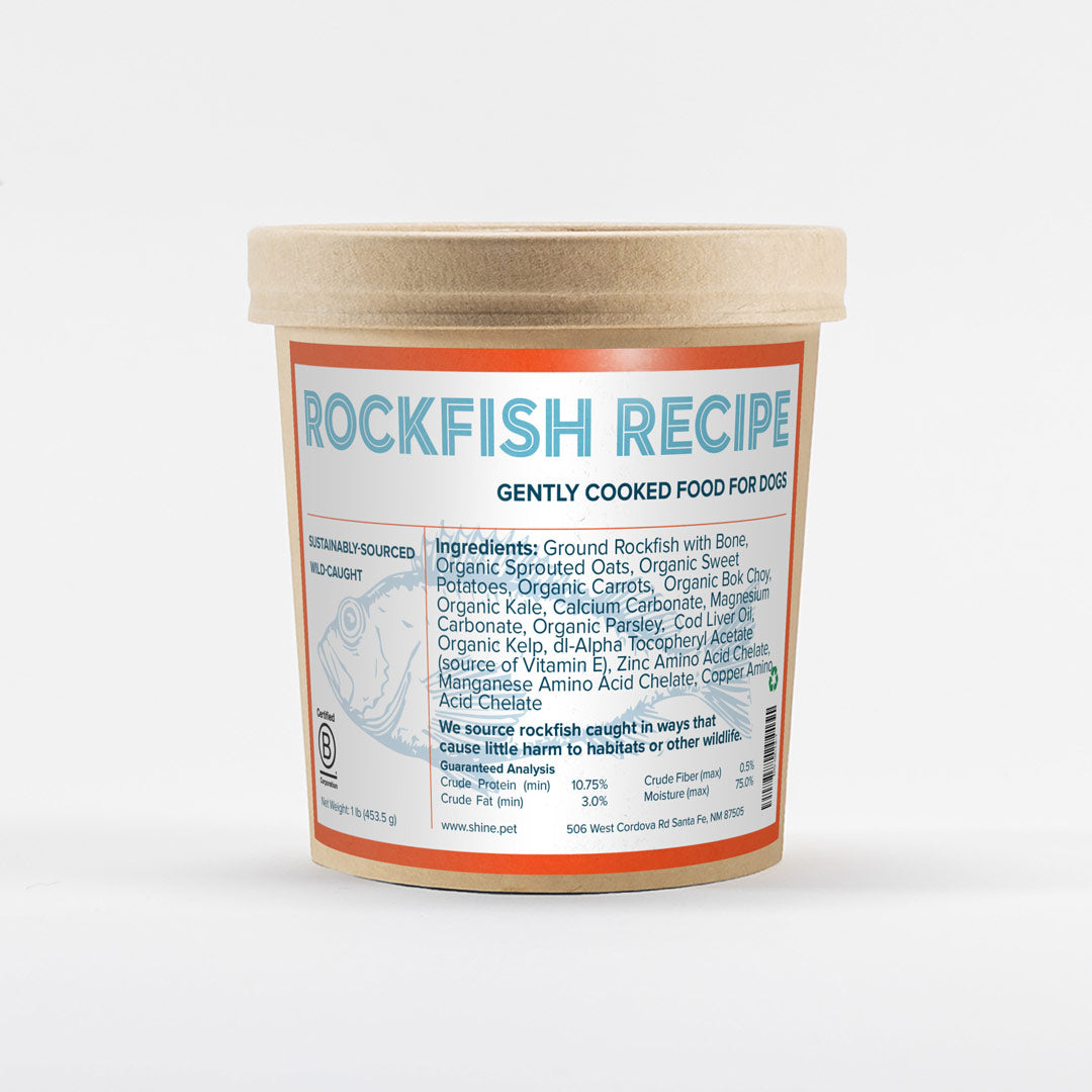 Sustainably Sourced Rockfish Dog Food | Omega-3 Rich, Lean Protein