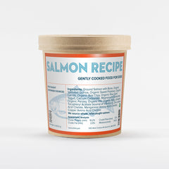 Wild-caught salmon dog food