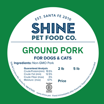 Bulk Ground Raw Pork