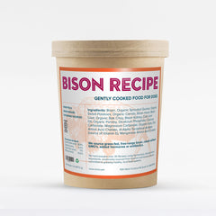 Fresh Grass-Fed Bison Dog Food