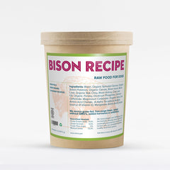 Frozen Raw Bison Recipe
