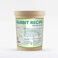 Humanely Raised Rabbit Dog Food