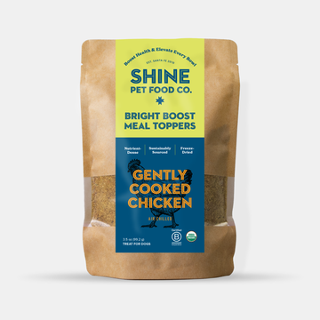 Bright Boost Meal Topper- Gently Cooked Organic Chicken