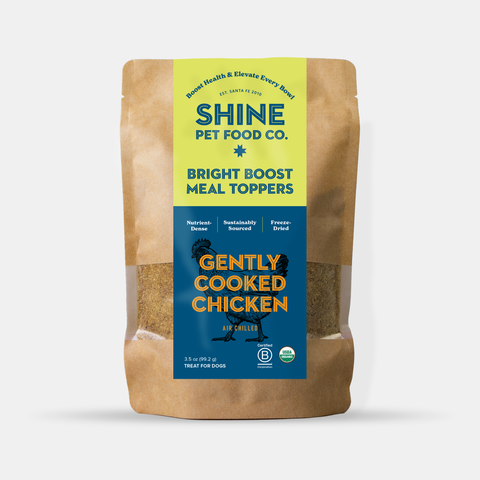 Bright Boost Meal Topper- Gently Cooked Organic Chicken