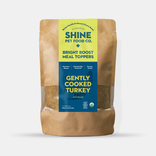 Bright Boost Meal Topper- Gently Cooked Organic Turkey