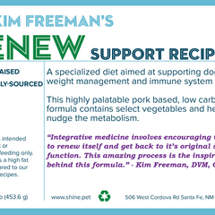 Frozen Renew Support Recipe