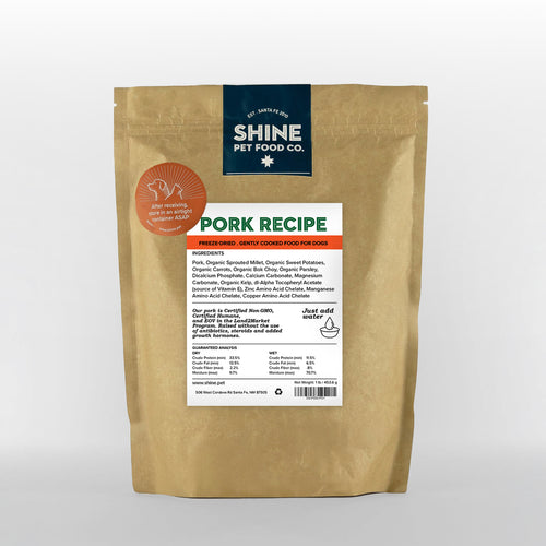 Freeze Dried Gently Cooked Pork