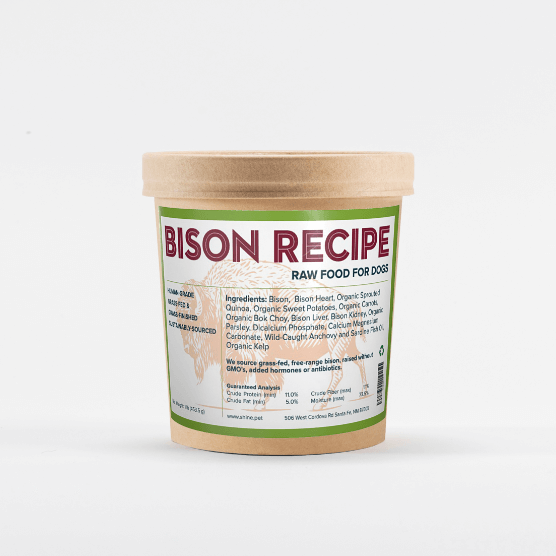 Raw bison recipe