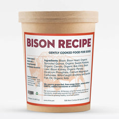Gently cooked bison