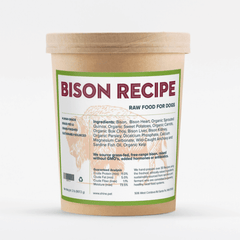 Frozen Raw Bison Recipe