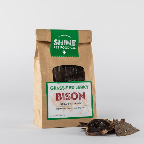 Bison treat made from premium, sustainably sourced ingredients.