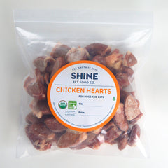 Chicken hearts package