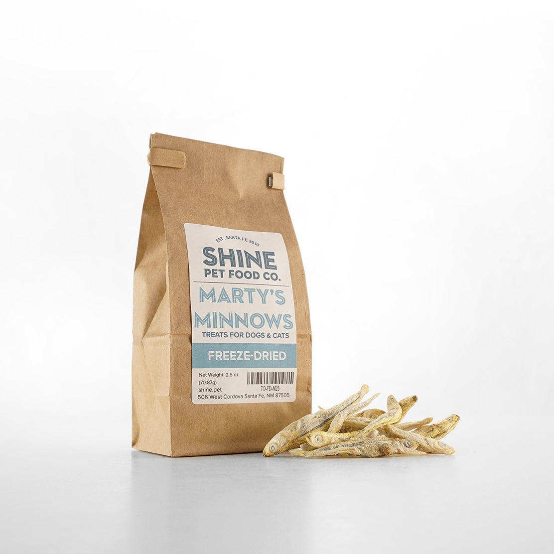 Wild-Caught, Freeze-Dried Silver Smelt Treats