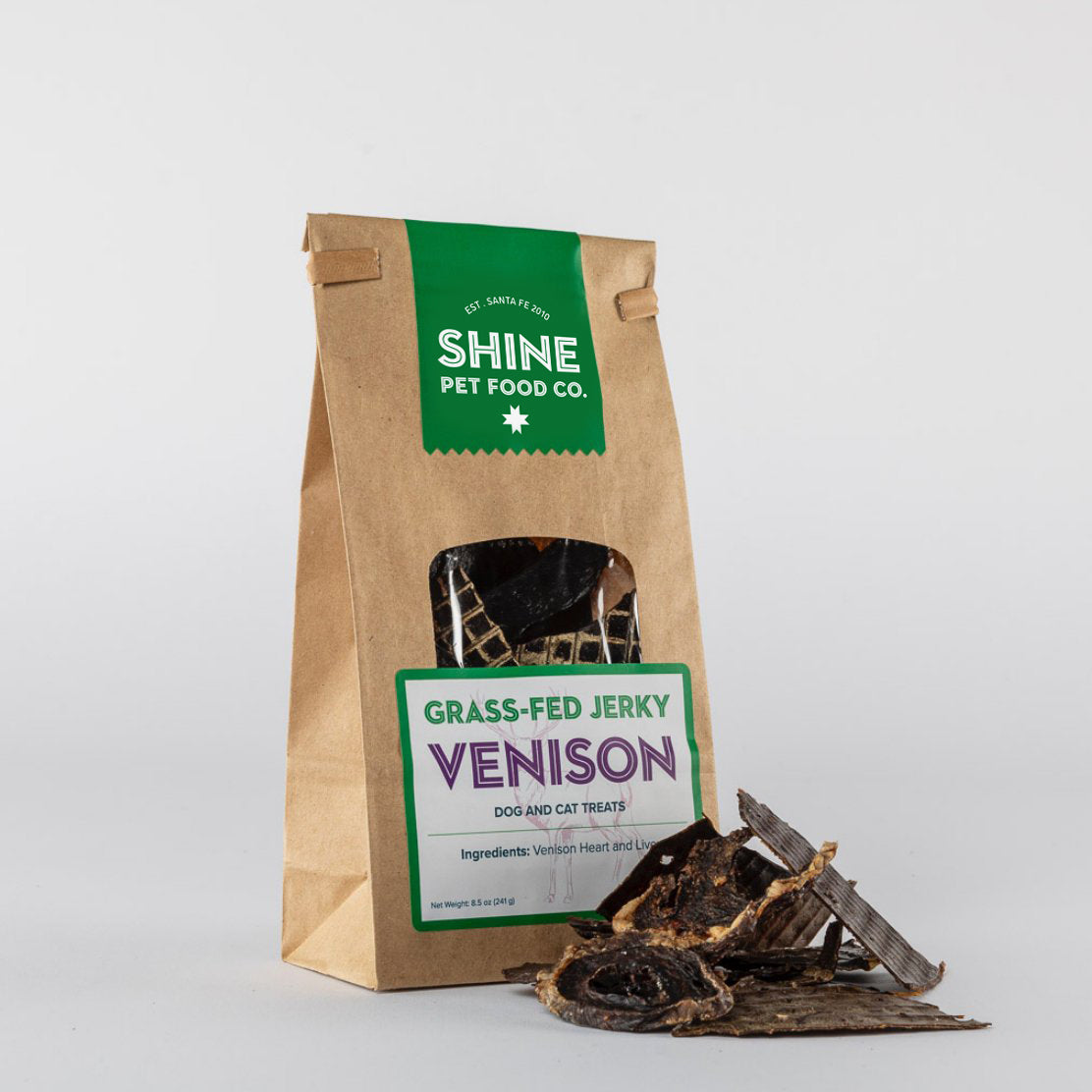 Premium, Sustainably Sourced Venison liver and Heart pet treats