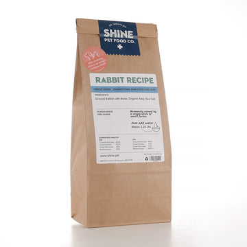 Freeze Dried Raw Transitional Rabbit Recipe