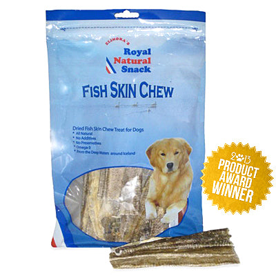 Fish skin chew